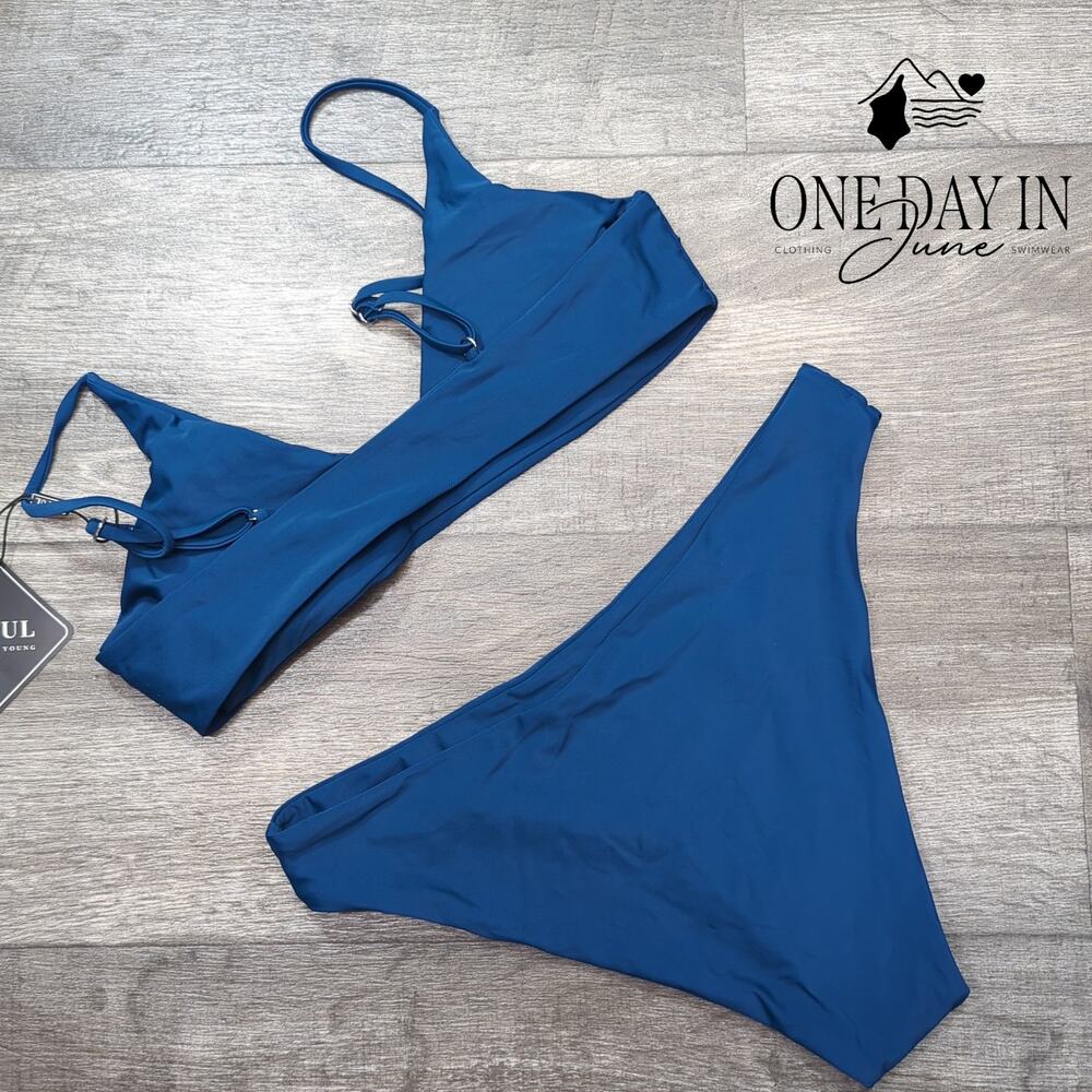 Zaful Moderate Coverage Bikini Swimsuit Size M - Picture 6 of 6